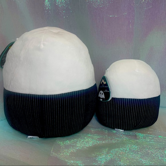 BNWT Set of 2 Jack Skellington Squishmallows 12", 8" - Picture 3 of 6